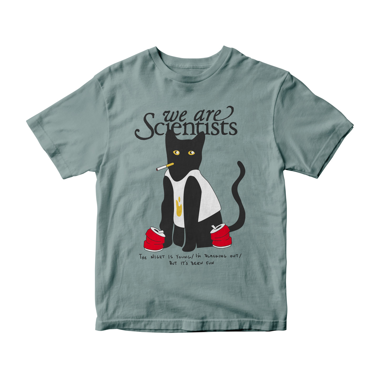 Washed Up Cat (This Scene Is Dead) T Shirt