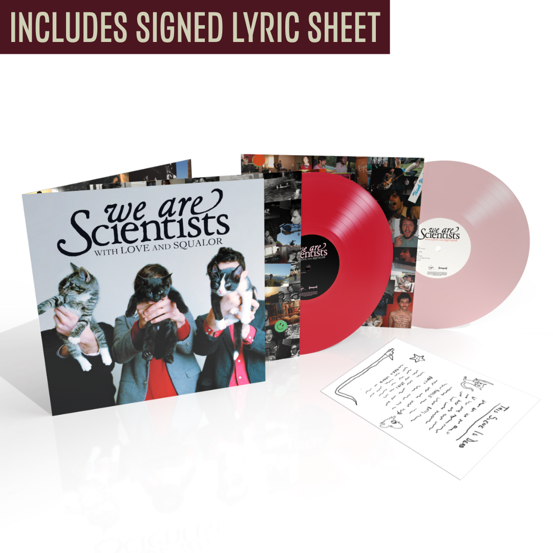 With Love & Squalor: 20th Anniversary Deluxe Edition 2LP + This Scene Is Dead (Signed Lyric Sheet)