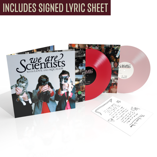 With Love & Squalor: 20th Anniversary Deluxe Edition 2LP + This Scene Is Dead (Signed Lyric Sheet)