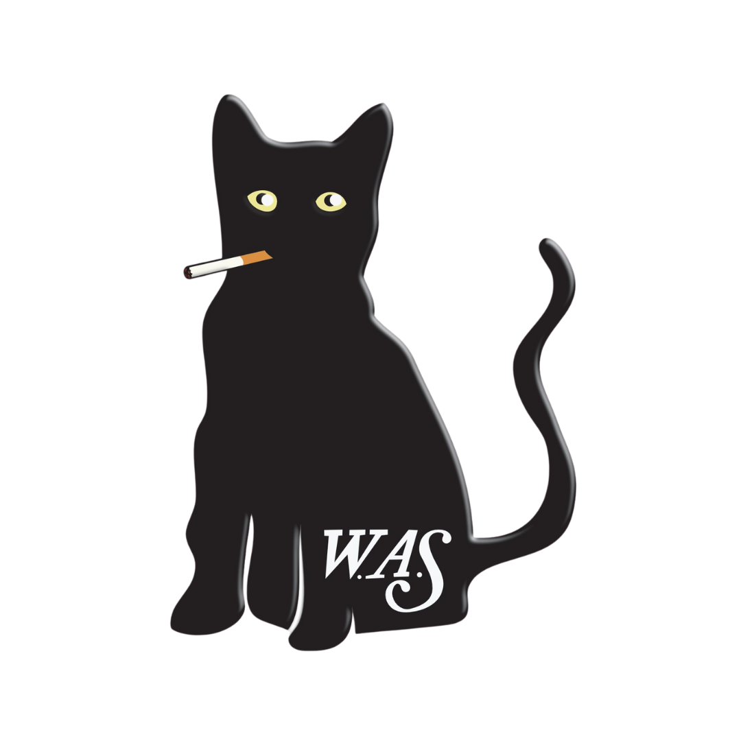 Smoking Cat - Pin Badge