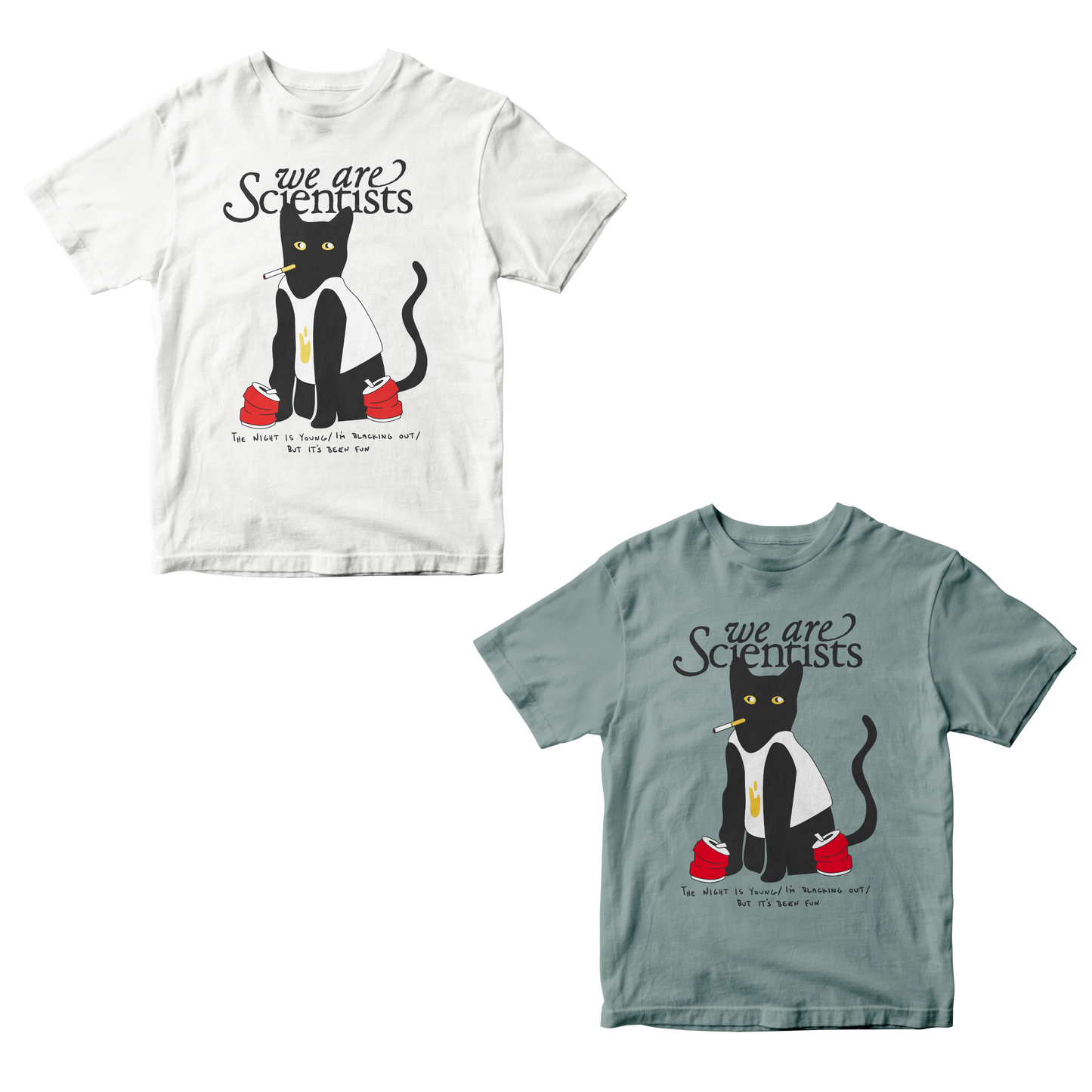 Washed Up Cat (This Scene Is Dead) T Shirt