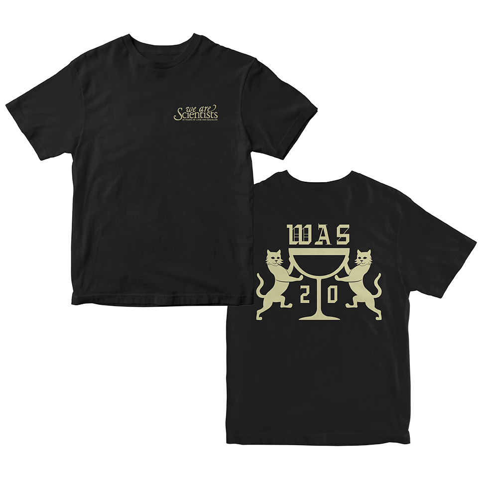 With Love and Squalor 20 Years T-Shirt - Black