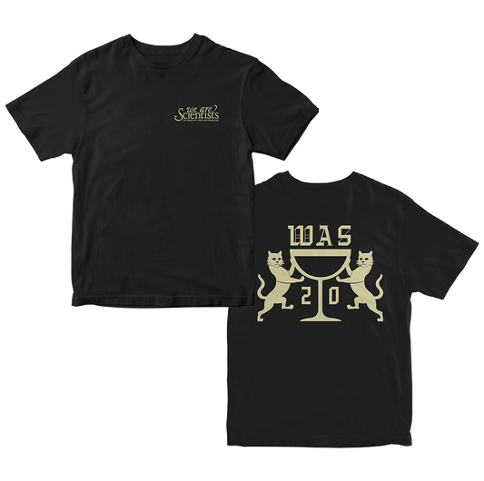 With Love and Squalor 20 Years T-Shirt - Black