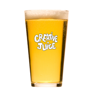 Creative Juice Pint Glass